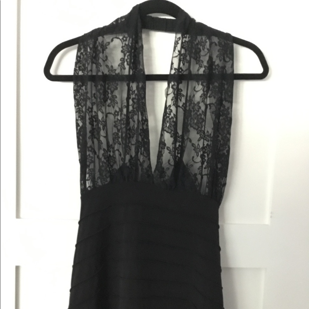 Pretty lace halter top